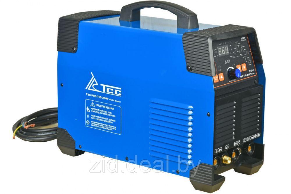 ТСС Аппарат TIG сварки алюминия TSS PRO TIG/MMA 200P AC/DC Digital