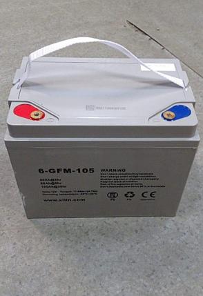 Аккумулятор для штабелёров CDD10R-E/CDD12R-E/CDD15R-E/IWS/WS 12V/105Ah гелевый (Gel battery), фото 2