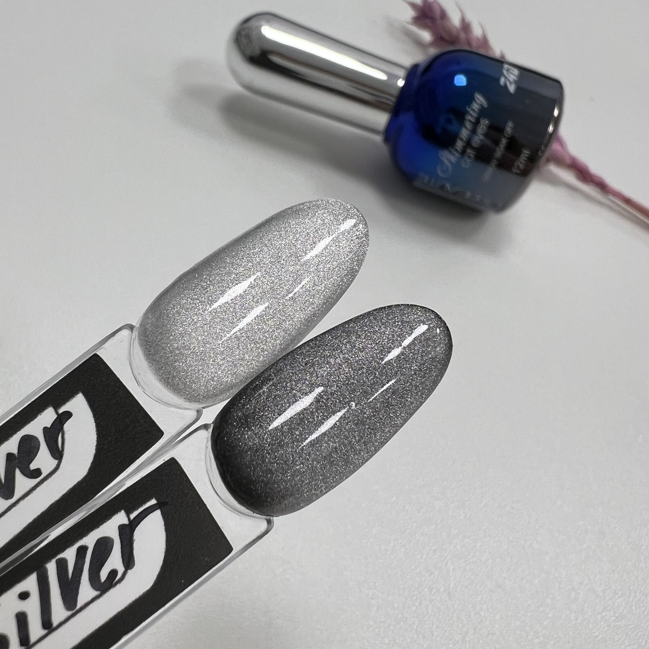 Кошачий глаз silver Lilly Beaute, 12 ml