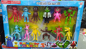 Набор фигурок Радужные друзья 12 шт, герои игрушки, roblox роблокс игровые фигурки