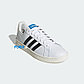 Кроссовки ADIDAS GRAND COURT BASE (White-black), фото 2