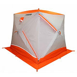 Зимняя палатка Призма BRAND NEW (2-сл) 200*185 (бело-орананжевый) , 01070, фото 2