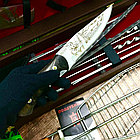 Набор для шашлыка и гриля в чемодане Царский 3 Кизляр России 21 предмет с барбекю для рыбы  Brown Рыбак, фото 9