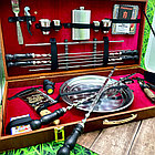 Набор для шашлыка и гриля в чемодане Королевский 1 Кизляр России 30 предметов Black Сокол, фото 4