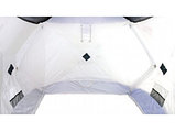 Всесезонная палатка Призма Шелтерс Big Twin (2-сл) 430*215 (бело-синий) , 00865, фото 3