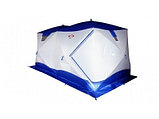Всесезонная палатка Призма Шелтерс Big Twin (2-сл) 430*215 (бело-синий) , 00865, фото 4