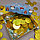 Золотые шоколадные монеты Смайлик MIX, набор 20 монеток, фото 4