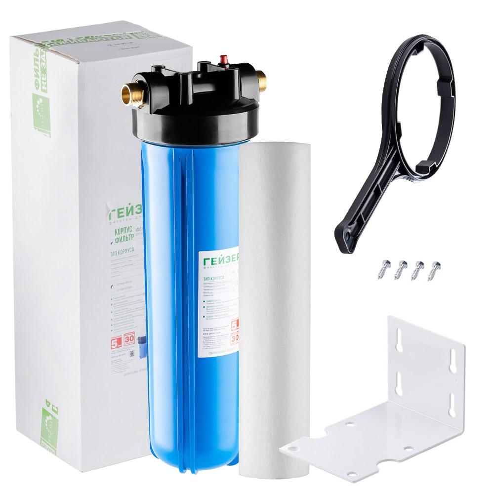 Магистральный фильтр для очистки воды 1" Гейзер Джамбо 20ВВ - фото 1 - id-p144574761