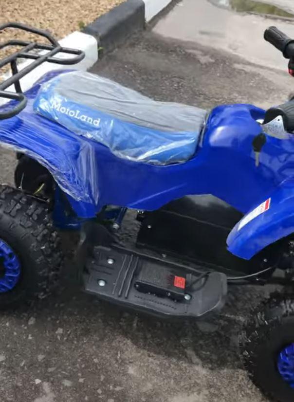 Квадроцикл (игрушка) Motoland ATV E008 800Вт (2021 г.) оранжевый - фото 9 - id-p192689406