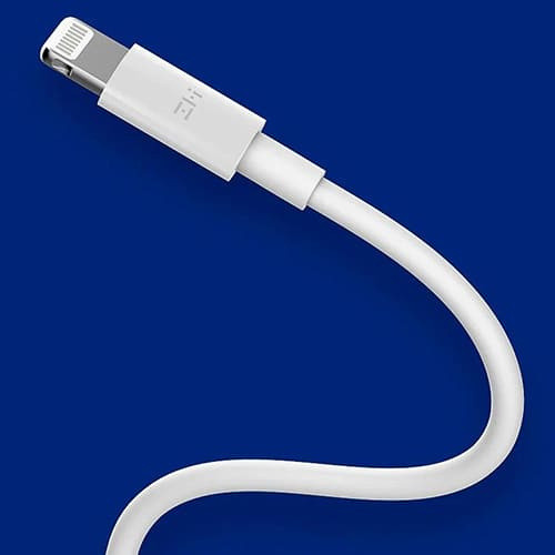 USB кабель ZMI MFi Type-C+ Lighting для зарядки и синхронизации, длина 1,5 метра (AL856) Белый - фото 4 - id-p192680927