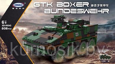 Конструктор XB-06043 XingBao Колесный БТР Boxer GTK, 808 деталей