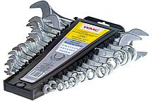 Набор ключей комбинированных и рожковых 16 предметов WMC TOOLS WMC-5199, фото 3