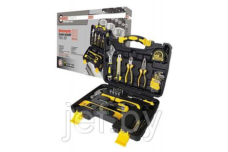 Набор инструментов 1/4" 60 предметов FORCEKRAFT FK-2601, фото 2