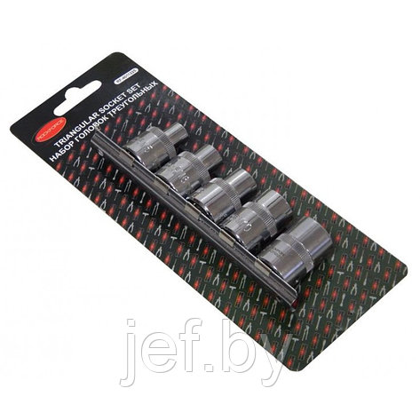 Набор головок для ремонта топливных насосов RF-4011225 5 предметов ROCKFORCE RF-4011225, фото 2