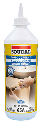 ВОДОСТОЙКИЙ КЛЕЙ ДЛЯ ДЕРЕВА SOUDAL 65A 250 мл., фото 2