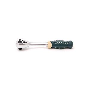 Трещотка реверсивная двухсторонняя 1/2" 3/8 72 зуба ROCKFORCE RF-802421, фото 2