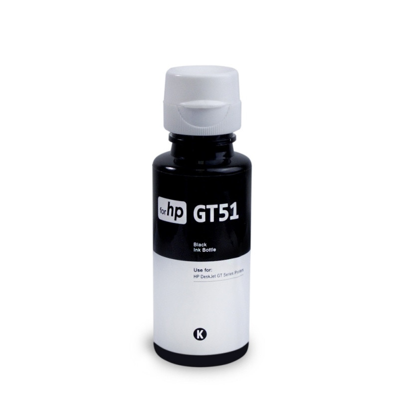 Чернила Revcol для HP - GT51, цвет черный, 90 мл