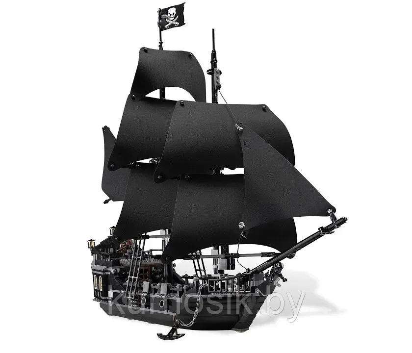 Конструктор 18016 KING Корабль Черная жемчужина Пираты Карибского моря, 804 деталей - фото 6 - id-p192695406