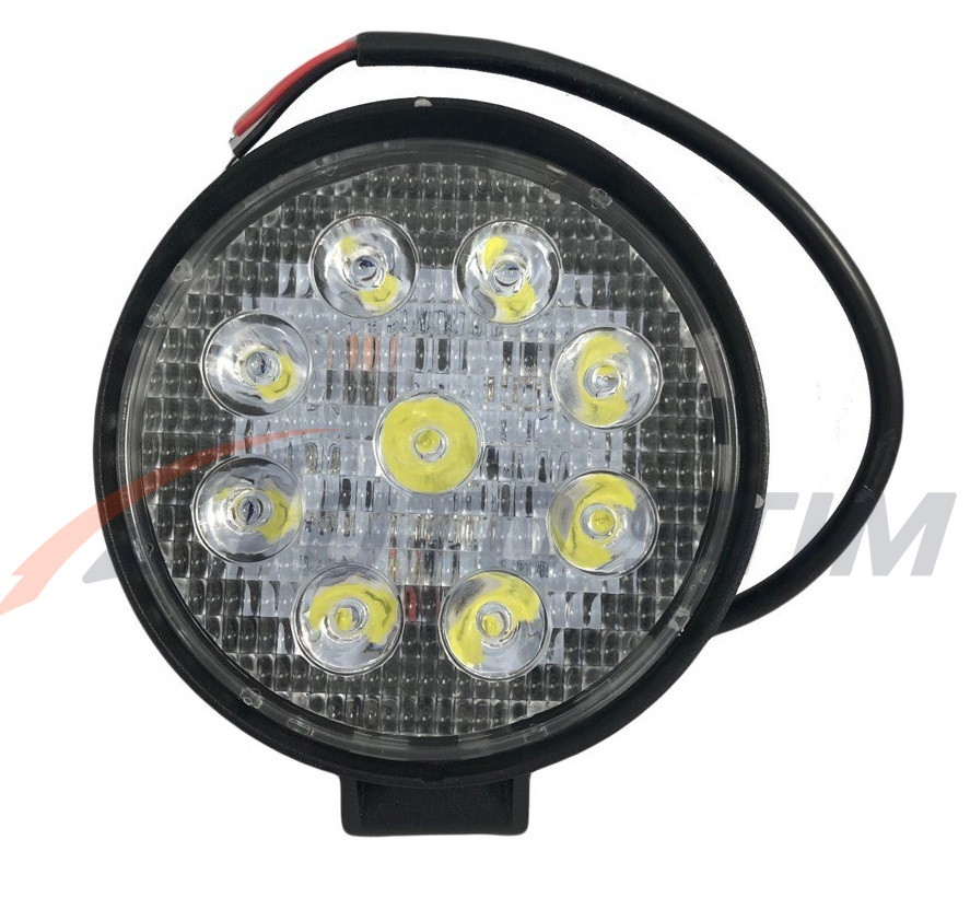 Прожектор круглый 9SMD 03-27W ближний