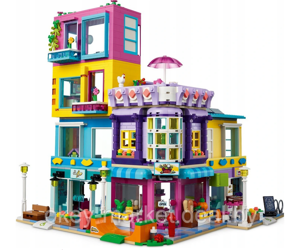 Конструктор LEGO Friends Большой дом на главной улице 41704 - фото 9 - id-p192695500