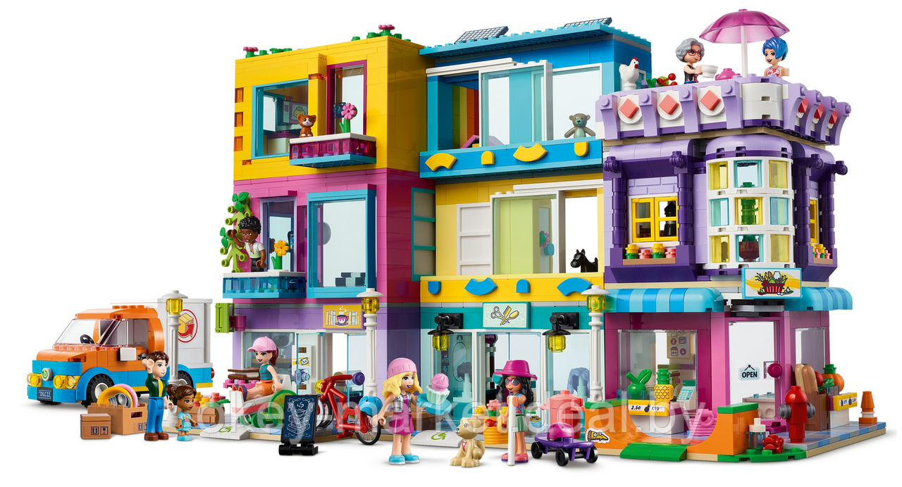 Конструктор LEGO Friends Большой дом на главной улице 41704 - фото 10 - id-p192695500