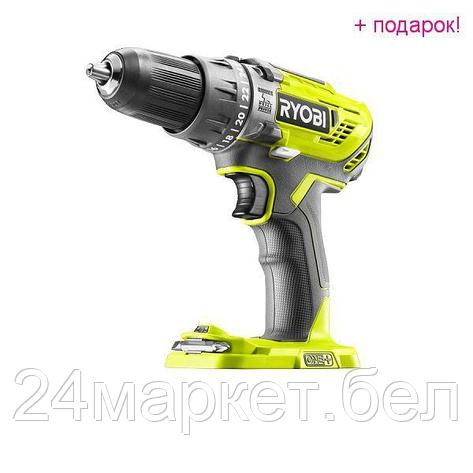 Дрель-шуруповерт Ryobi R18PD3-0, фото 2