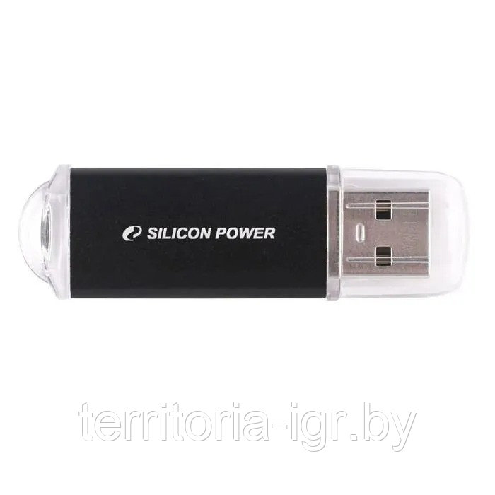 USB-накопитель 16GB Ultima II i-series SP016GBUF2M01V1K черный Silicon Power - фото 2 - id-p192700118