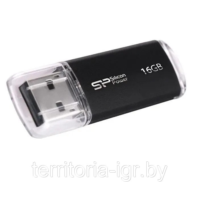 USB-накопитель 16GB Ultima II i-series SP016GBUF2M01V1K черный Silicon Power - фото 3 - id-p192700118