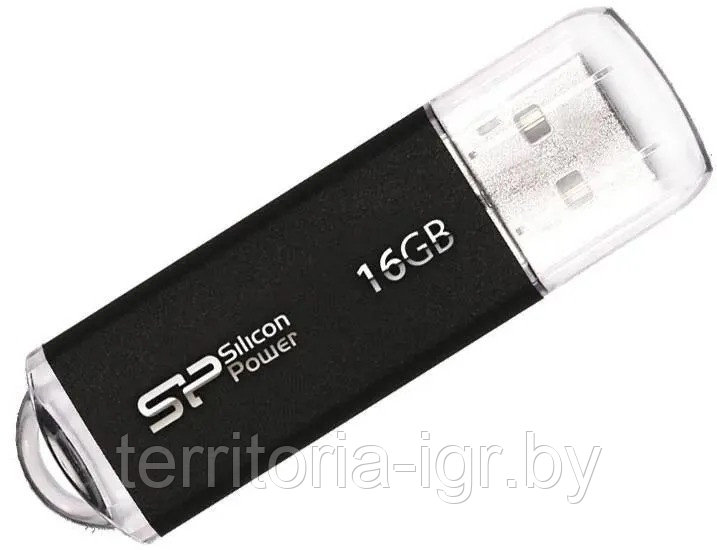 USB-накопитель 16GB Ultima II i-series SP016GBUF2M01V1K черный Silicon Power - фото 5 - id-p192700118