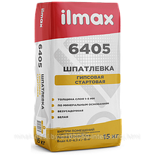 Шпатлевка гипсовая стартовая ilmax 6405 (15кг)