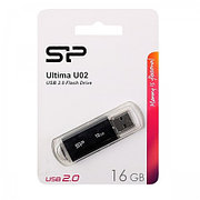USB-накопитель 16GB Ultima U02 SP016GBUF2U02V1K черный Silicon Power