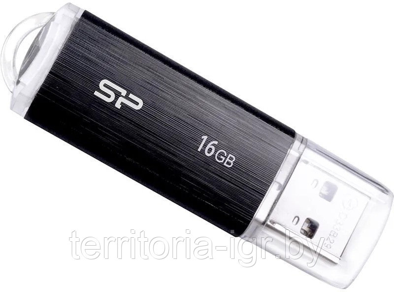 USB-накопитель 16GB Ultima U02 SP016GBUF2U02V1K черный Silicon Power - фото 5 - id-p192701246