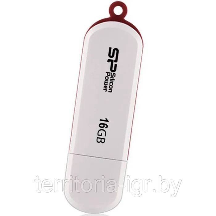 USB-накопитель 16GB Luxmini 320 SP016GBUF2320V1W белый Silicon Power - фото 2 - id-p192710968
