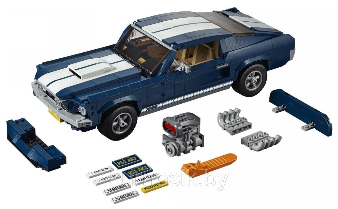 Конструктор 1047 KING Автомобиль Ford Mustang GT 1967, 1648 деталей - фото 2 - id-p192711245