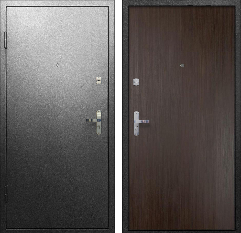 ПРОМЕТ "Спец 2 ПРО" Венге (2060х860 Левая) | Входная металлическая дверь