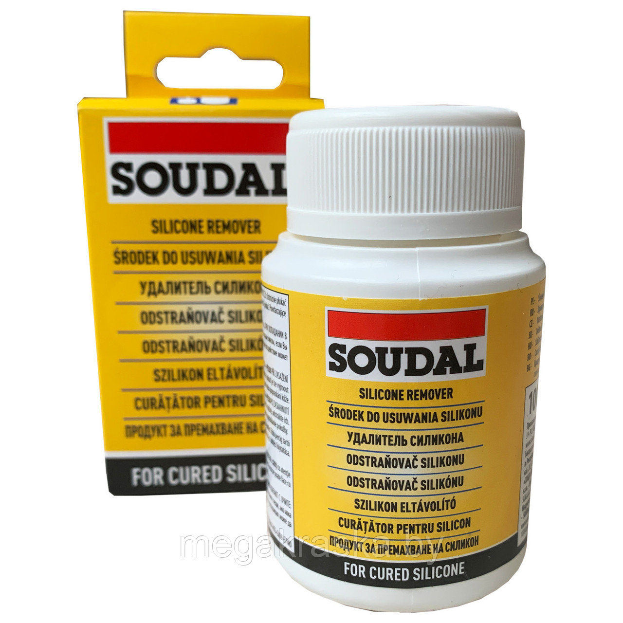 Soudal silicone remover удалитель силикона 100 мл