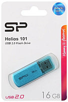 USB-накопитель 16GB Helios 101 SP016GBUF2101V1B голубой Silicon Power