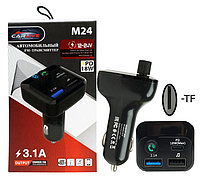 FM-модулятор CARLIVE M24 + BLUETOOTH (2USB ) +1 Type-C PD18W