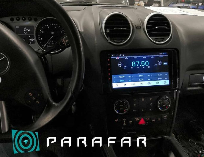 Штатная магнитола Parafar для Mercedes GL, ML 164 2005-2012 на Android 13 (4G 8/128gb, 2К экран) - фото 2 - id-p192712717
