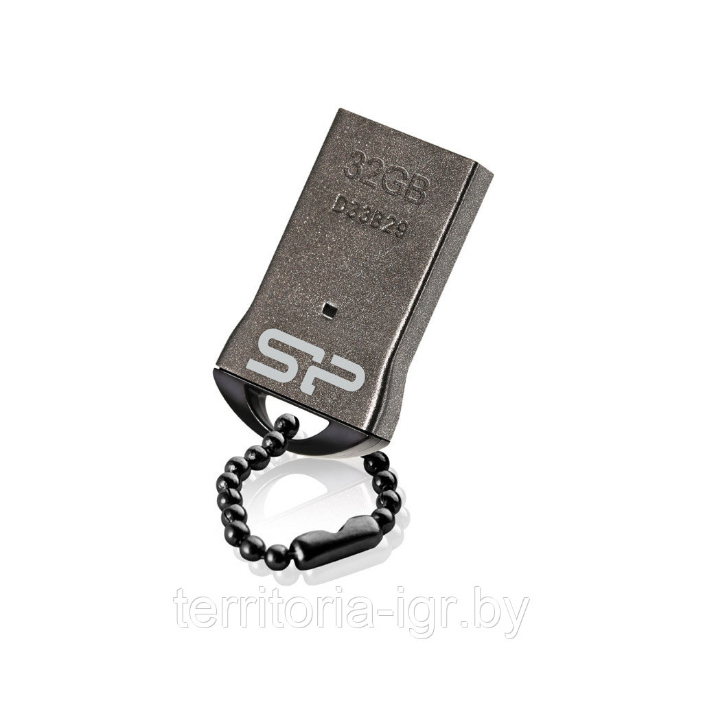 USB-накопитель 32GB Touch T01 SP032GBUF2T01V1K серый Silicon Power - фото 2 - id-p192715136