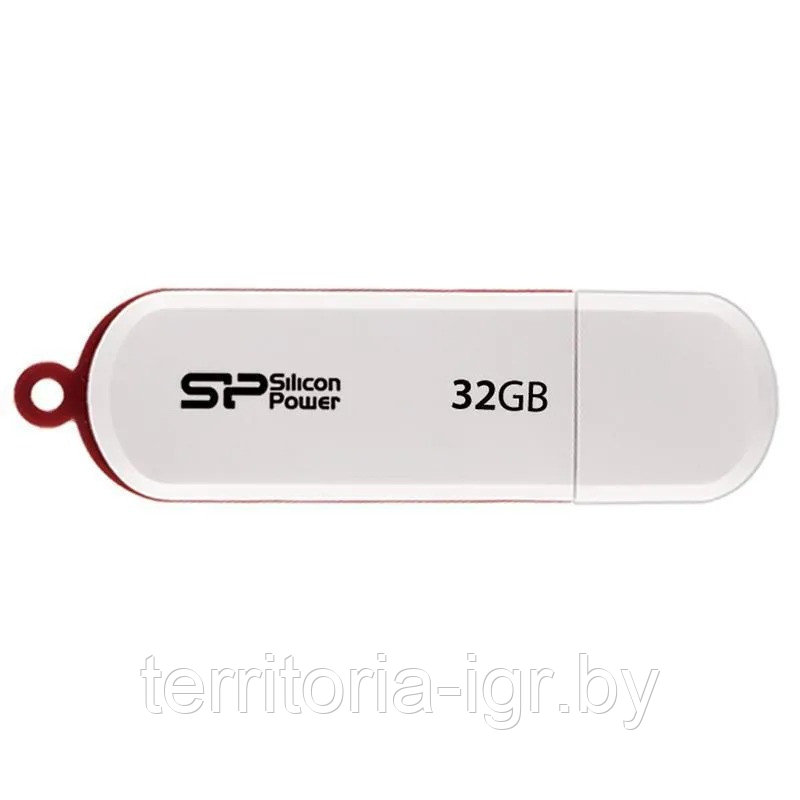 USB-накопитель 32GB Luxmini 320 SP032GBUF2320V1W белый Silicon Power - фото 3 - id-p192718623