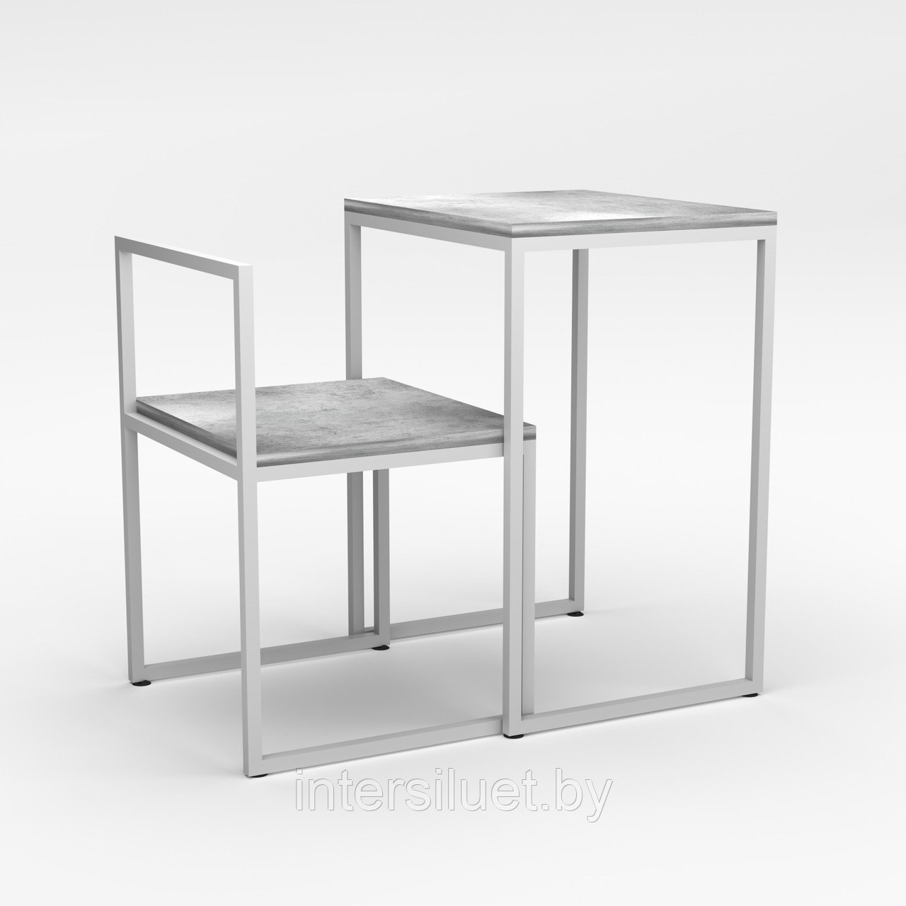 Комплект стол и стул (парта) одно посадочное место CUBA-1 - фото 5 - id-p176153510
