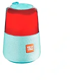 Bluetooth колонка T&G TG-168 с RGB-подсветкой   Цвет: черный, красный, синий, серый, бирюзовый, хаки, фото 7