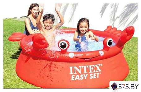 Надувной бассейн Intex Easy Set Веселый Краб 26100 (183х51), фото 2