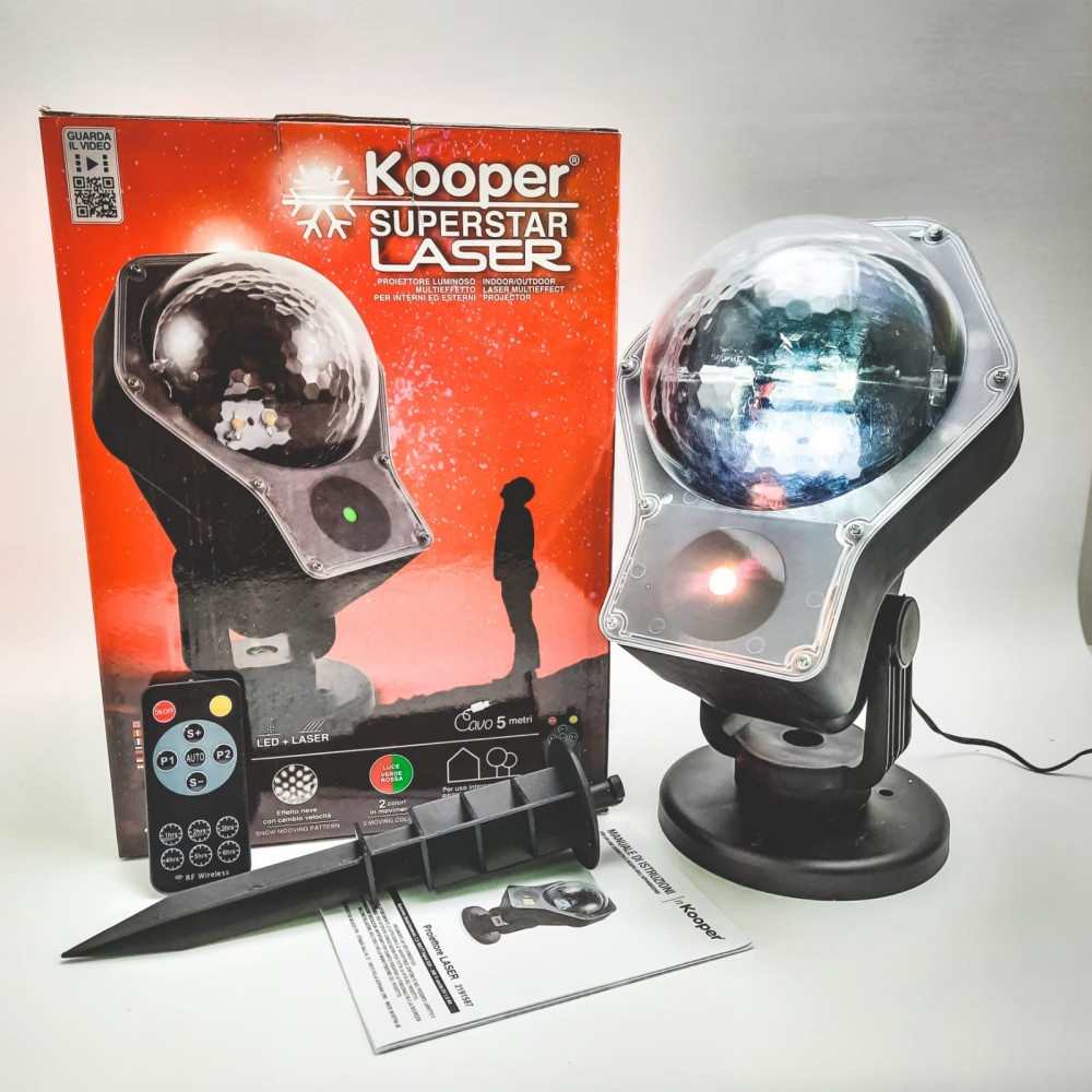 Лазерный проектор KOOPER SUPERSTAR LASER - фото 9 - id-p112119484