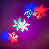 Лазерный проектор "Снежинки" Led Strahler Schneeflocke с эффектом светомузыки, фото 9