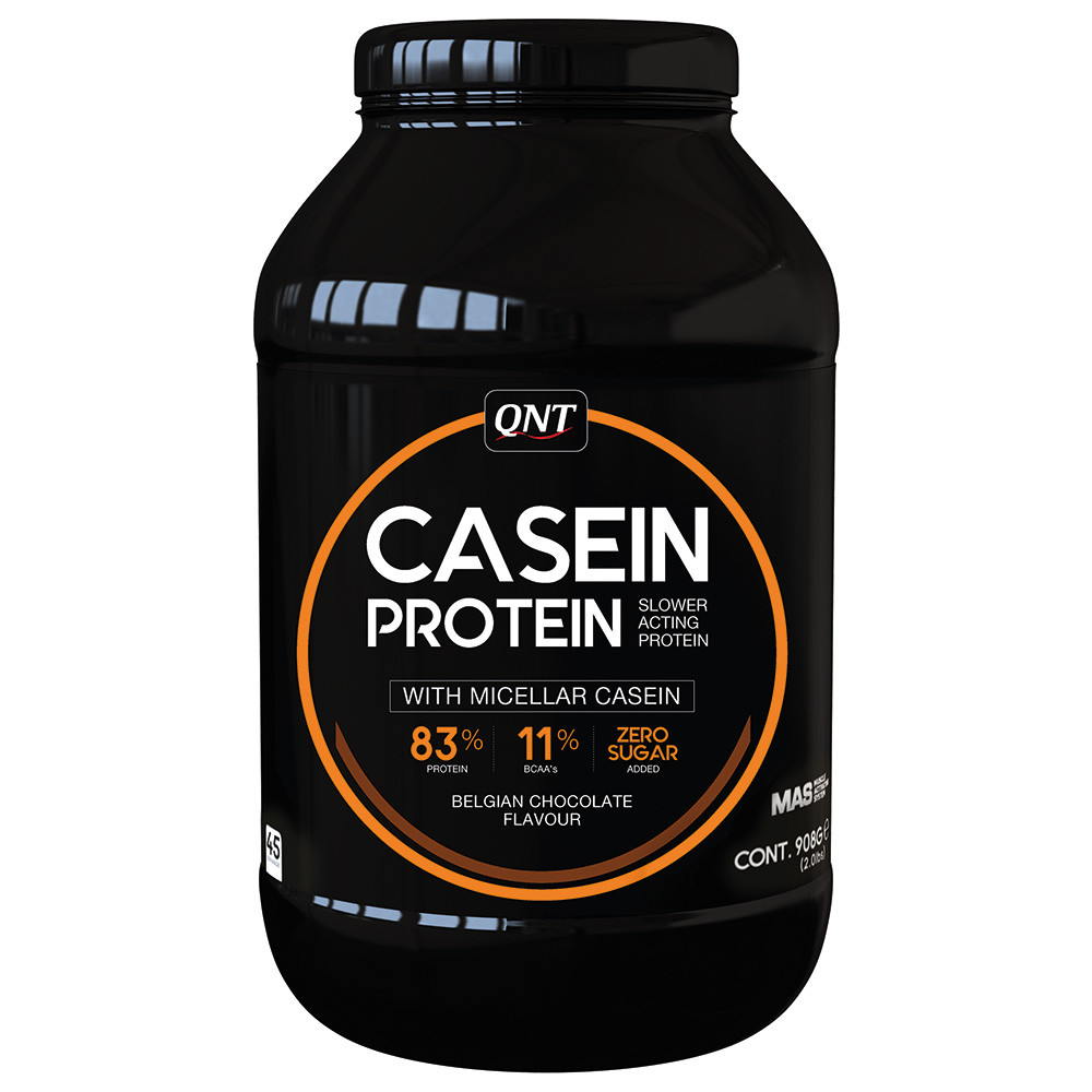 Протеин казеиновый Casein Protein QNT 908г (шоколад) - фото 1 - id-p192728124