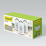 Набор емкостей для сыпучих продуктов Maison Maestro MR1771-3CS - 3 предмета, фото 2
