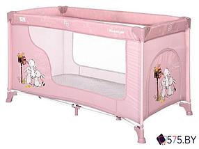 Манеж-кровать Lorelli Moonlight 1 2021 (pink)