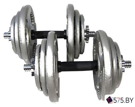 Набор гантелей Atlas Sport Хаммертон 2x29 кг, фото 2